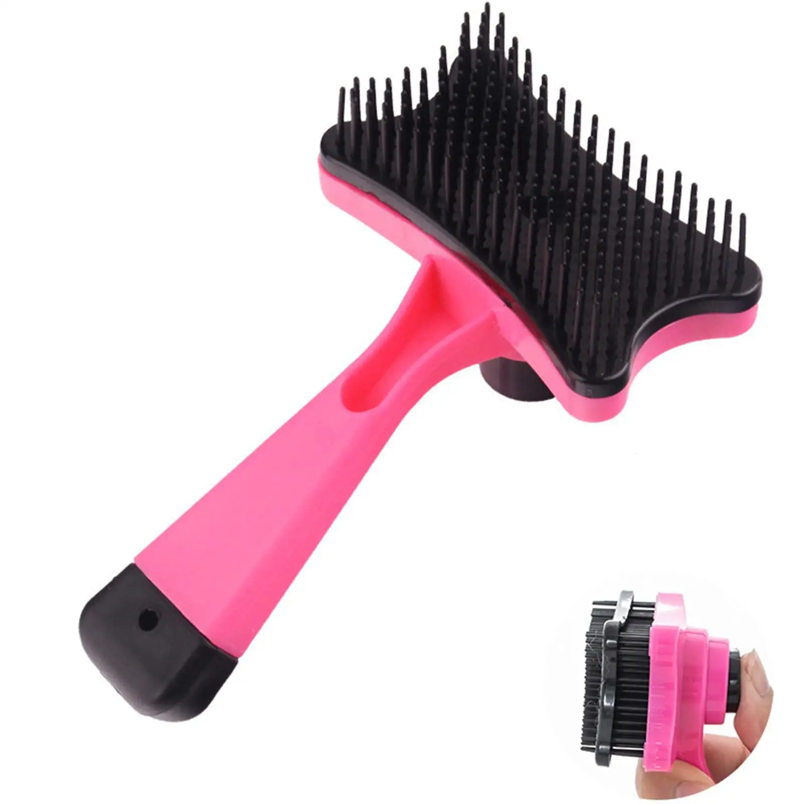 Pet Hair Removal Comb Cat Self Cleaning Brush Hair Pet Cat Tools Scraper Puppy Dog Grooming Accessories Remover Cleaning Co P8K8