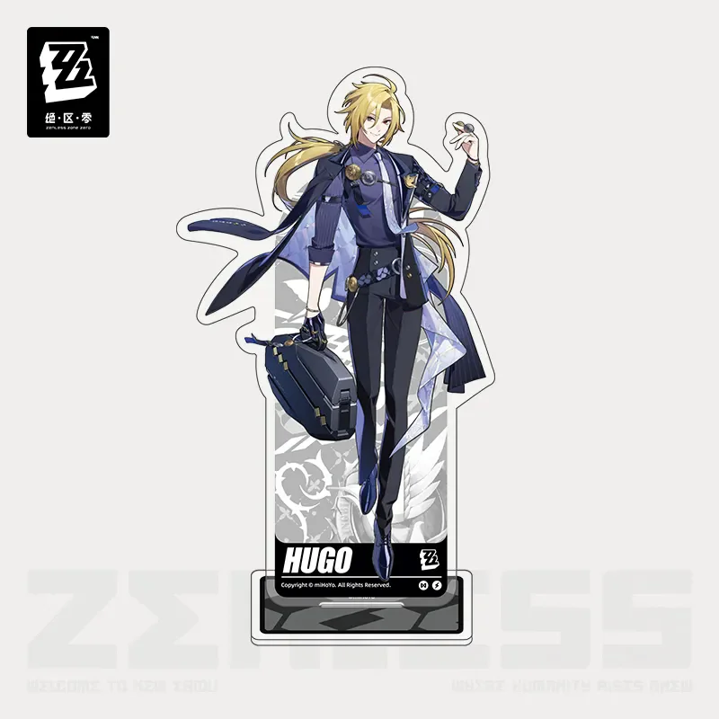 [Genuine] miHoYo Game Zenless Zone Zero LH Series Acrylic Plaque Hugo Vlad Vivian Banshee Anime Ornament Cosplay Halloween Gifts - Detail 1