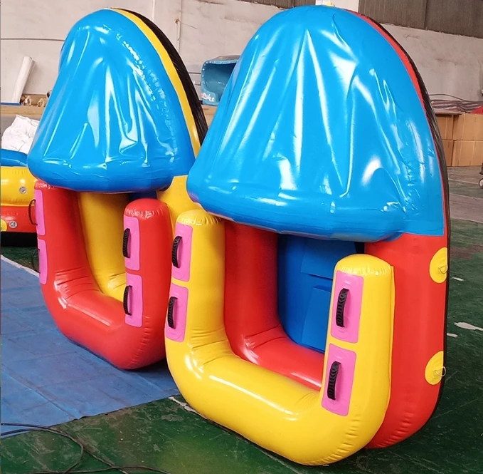 눈 고무 보트 겨울 부모 자식 스포츠 Pvc 눈 썰매 수상 스포츠 게임 풍선 Towable 보트