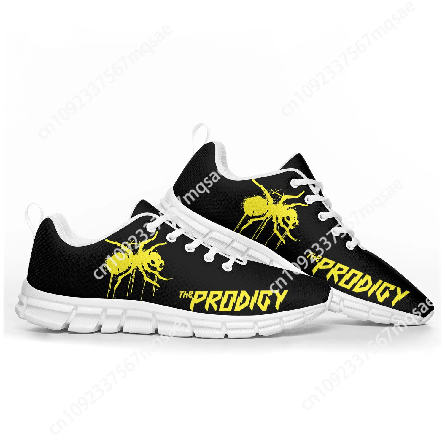 The Prodigy Rock Band Pop Zapatos deportivos para hombre, mujer, adolescente, niños, zapatillas de deporte informales personalizadas, zapatos de pareja de alta calidad, color blanco