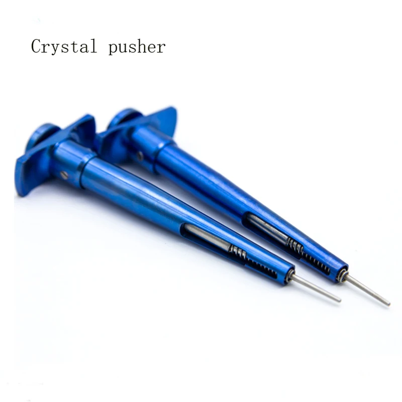 Titanium alloy crystal implant Ophthalmic microapparatus pusher tool