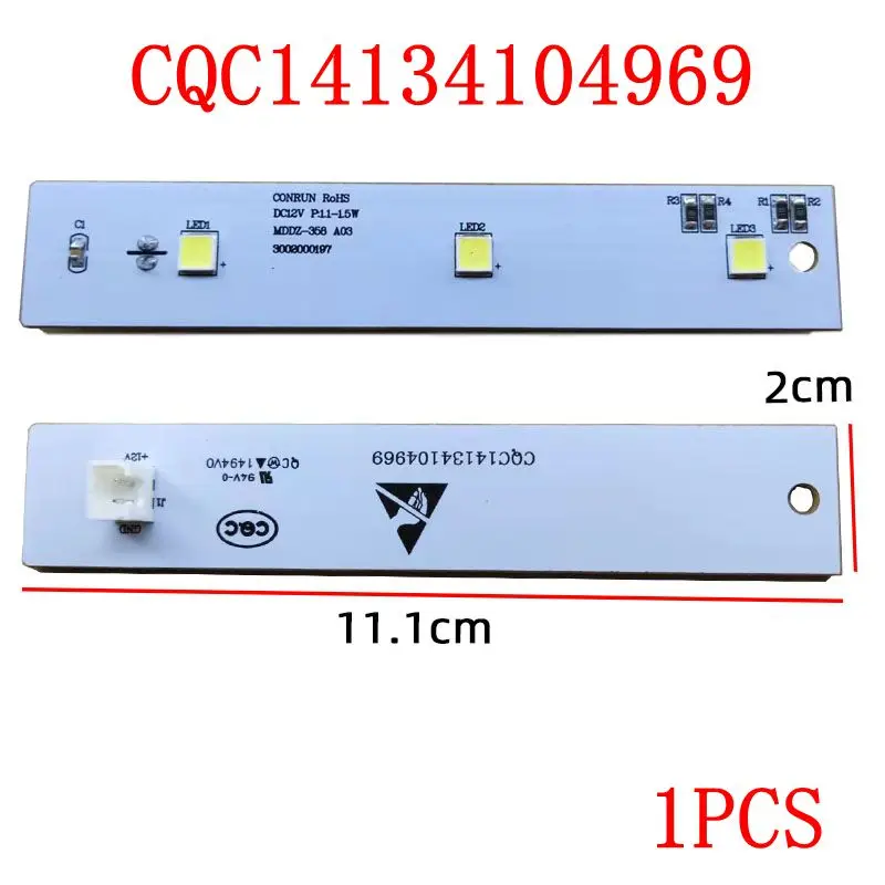 CQC14134104969 DC12V For Aucma Refrigerator LED LAMP Light Strip Display light parts