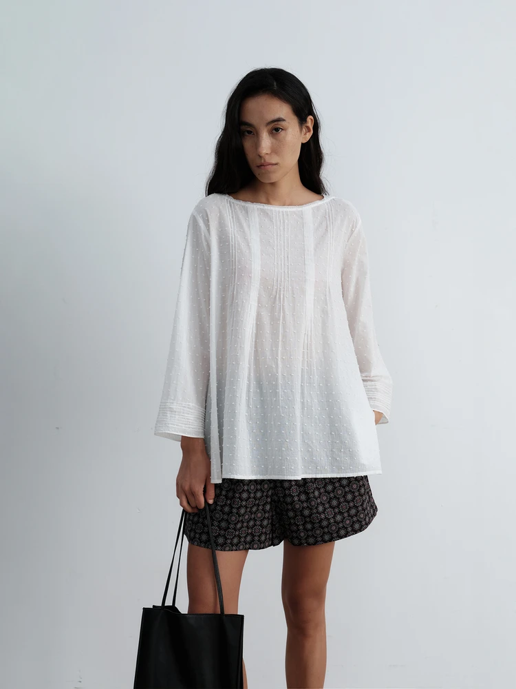 

Футболка Tfa l Crease Hanut из 100% хлопка, с круглым вырезом, длинным рукавом, простого свободного кроя, для повседневной носки, модная.