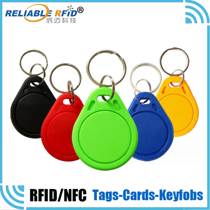 5pcs impermeabile 13.56MHz UID Keyfob Tag RFID Access Control Clone Key Card Token scrivibile IC Card Clone portachiavi intercambiabile