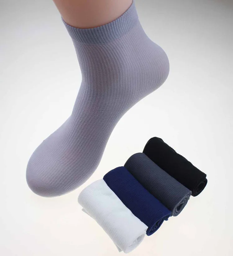 2024 New Arrival Woman Socks Cotton Bamboo Fiber Classic Men's Socks Autumn-Winter Motion Socks 14g Accessories