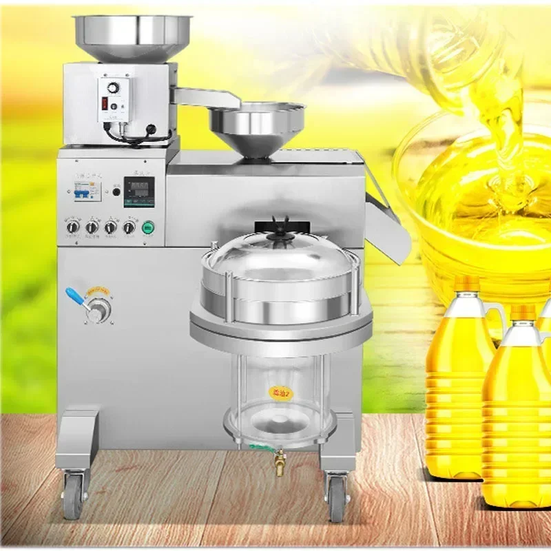 

Home Electric XZ-Z505H Oil Presser Automatic Household FLaxseed Oil Extractor Peanut Oil Press Cold Press 1500W