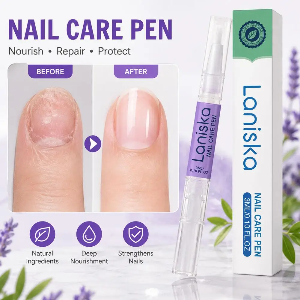 3ml Laniska Nail Nutrition Oil Pen Nail Treatment Cuticle Revitalizer Oil Prevent Nail Polish Agnail Nourish Skin Nail Care Oil