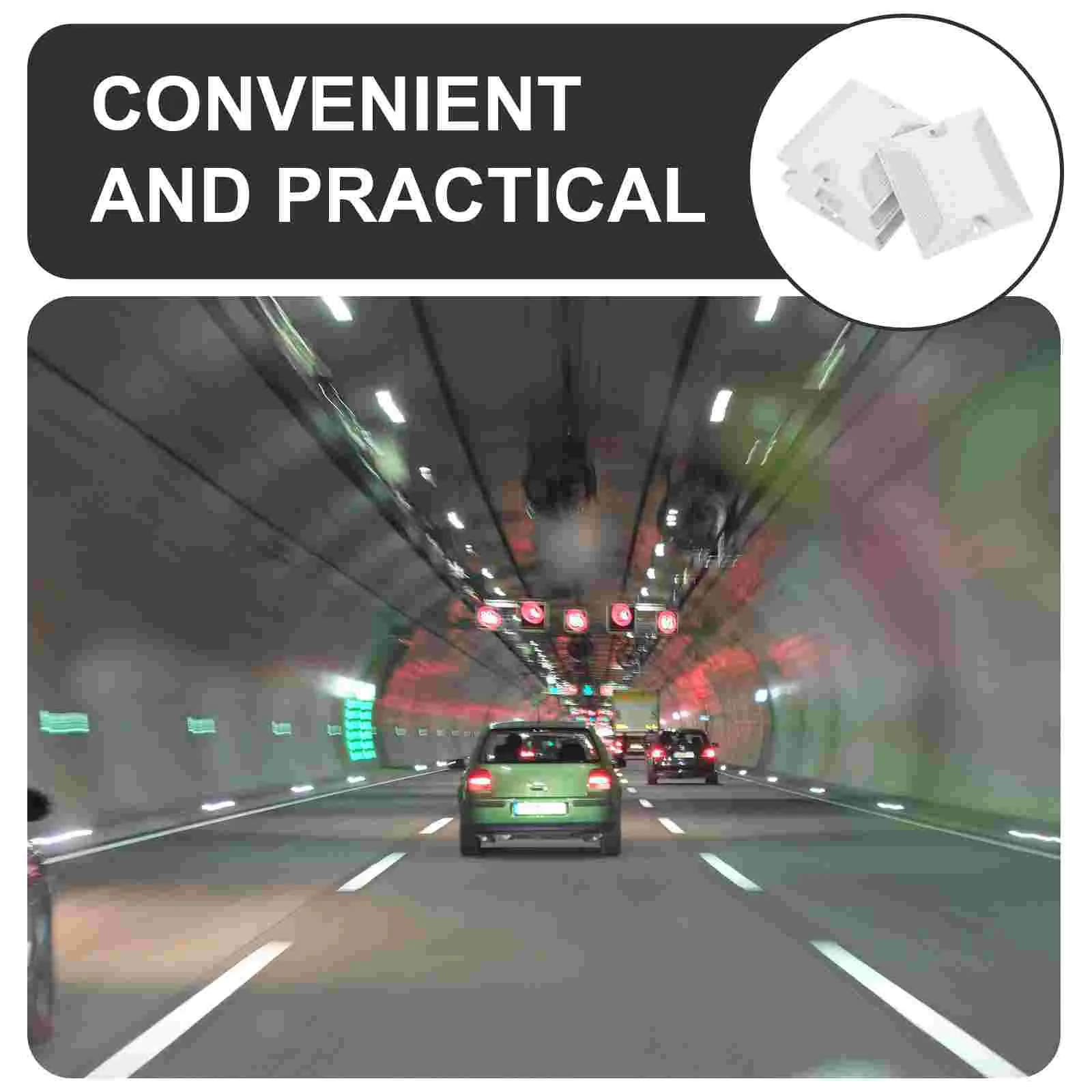 4 قطعة Delineator عاكس الطريق تسجيل مقطورة رفع قوس Abs مرافق المرور عاكس درب علامات عاكسات