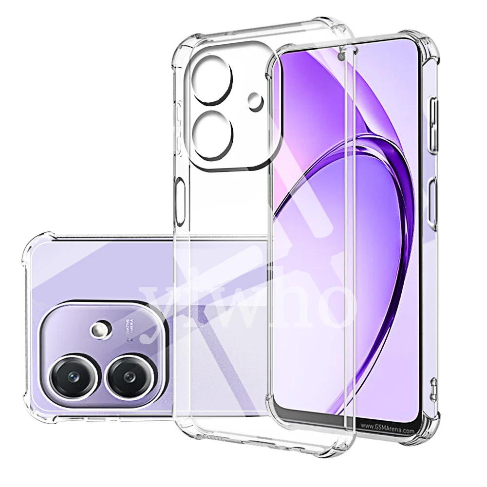

Transparent Phone Case for Oppo A40 4G A60 A40m A80 5g Shell Protective Camera Back Clera Covers on A79 A59 A98 A78 A58 A38 A18