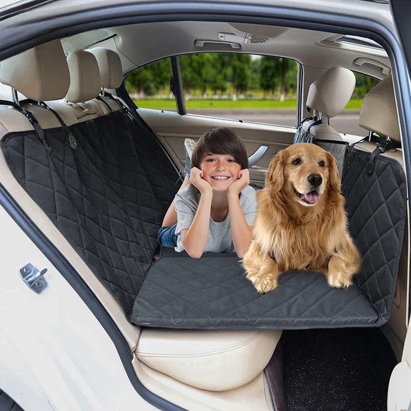 

Hot Selling Pet Car Seat Cushion, Rear Seat Waterproof and Scratch Resistant Large Dog Car Carrier Dog Seat Cushion