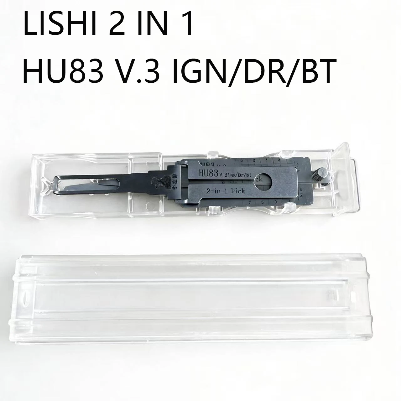 

LISHI Auto. Pick PEUGEOT (PSA) Suits Keyways HU HCA (HU83) IGN/DR/BT Anti Glare