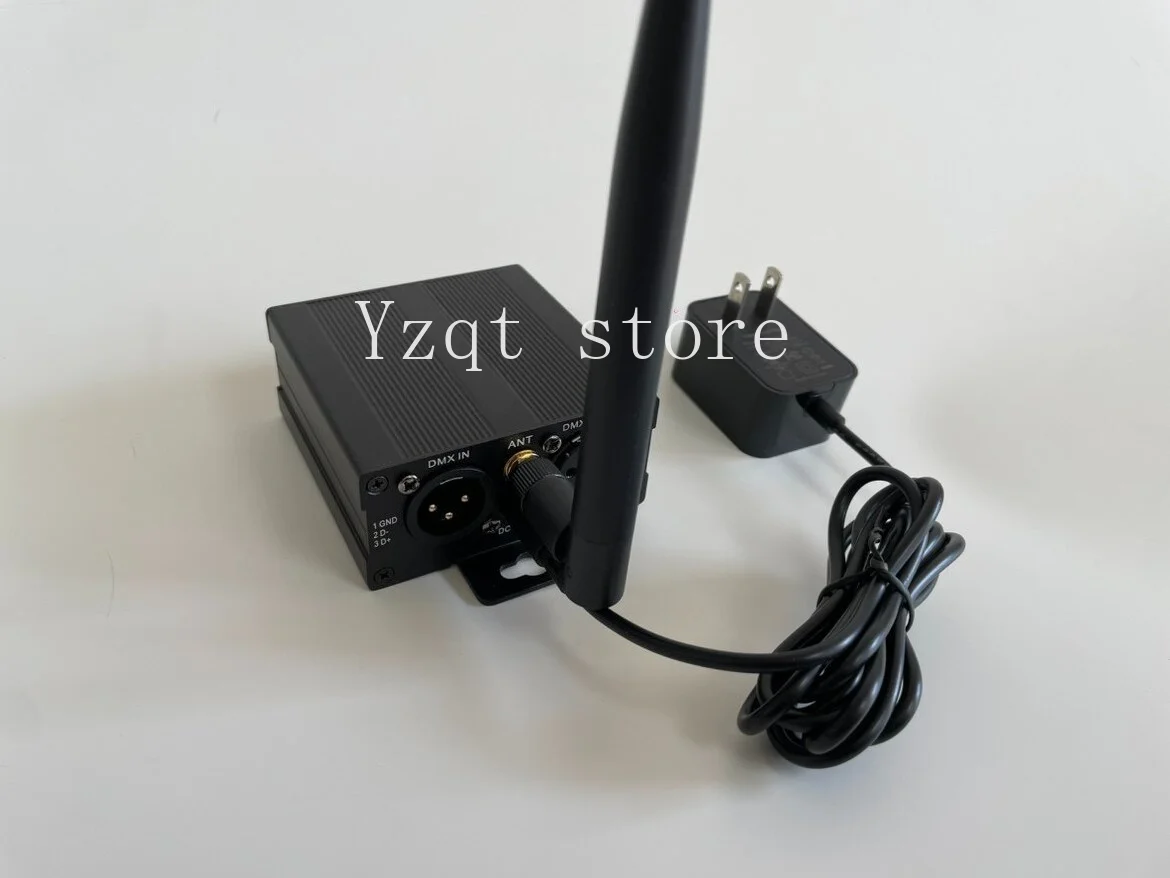 Wireless DMX512 transceiver stage light, connecting rotating lamp stand dmx signal wireless communication high-speed and stable