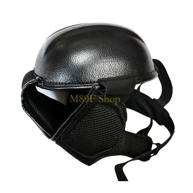 M89F Ventilated Training Head Guard Offering Complete Rear Front Coverage Headgears