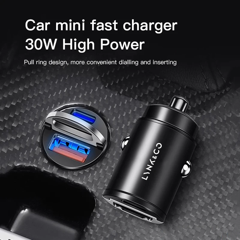 تصفيف السيارة شاحن سريع USB Type-C منافذ محول الطاقة اكسسوارات ل LYNK & CO 01 08 02 03 Phev 03 + 05 06 09 07 PHEV 09 MHEV