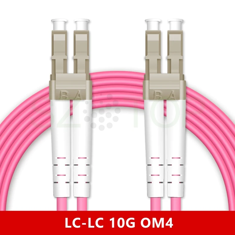 Teccord-Cordon de raccordement à fibre optique, combinaison multi-mode, queue de overpersonnalisée, LC, SC, David, ST, 2.0mm, 5m, OM3, OM4, DX