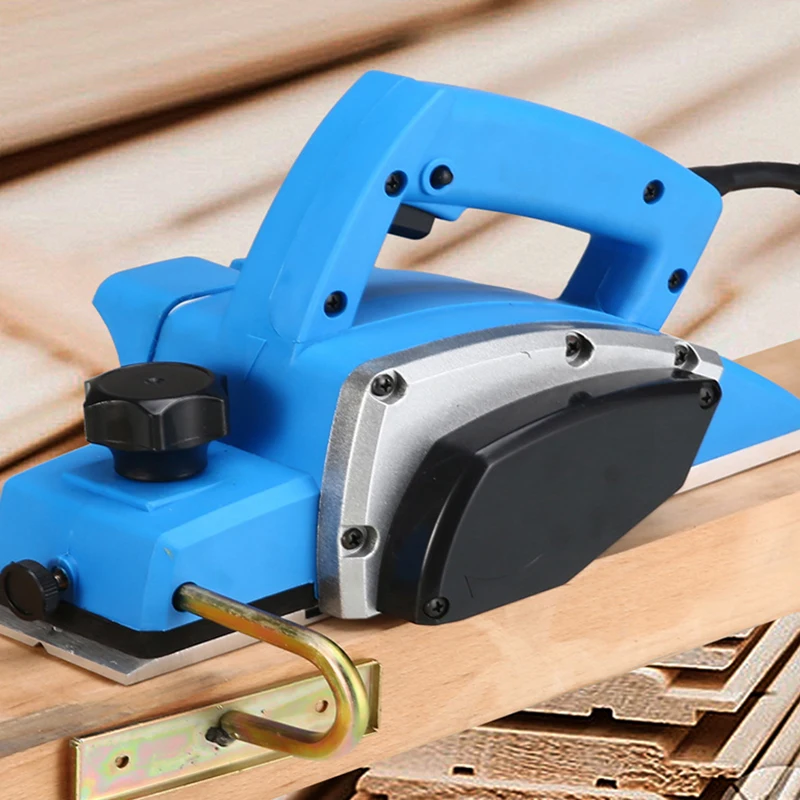 

1100W 220V Electric Planer Powerful Wooden Handheld Copper Woodworking Machine Wire Wood Planer Carpenter DIY Power Tool Kit