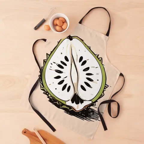 주방 주방용품 앞치마를 위한 재미있는 예술 Soursop 앞치마 물건