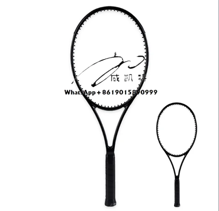 

High Strength Carbon Fiber Tennis Racket 19*20 String Pattern Adjustable Weight for Player