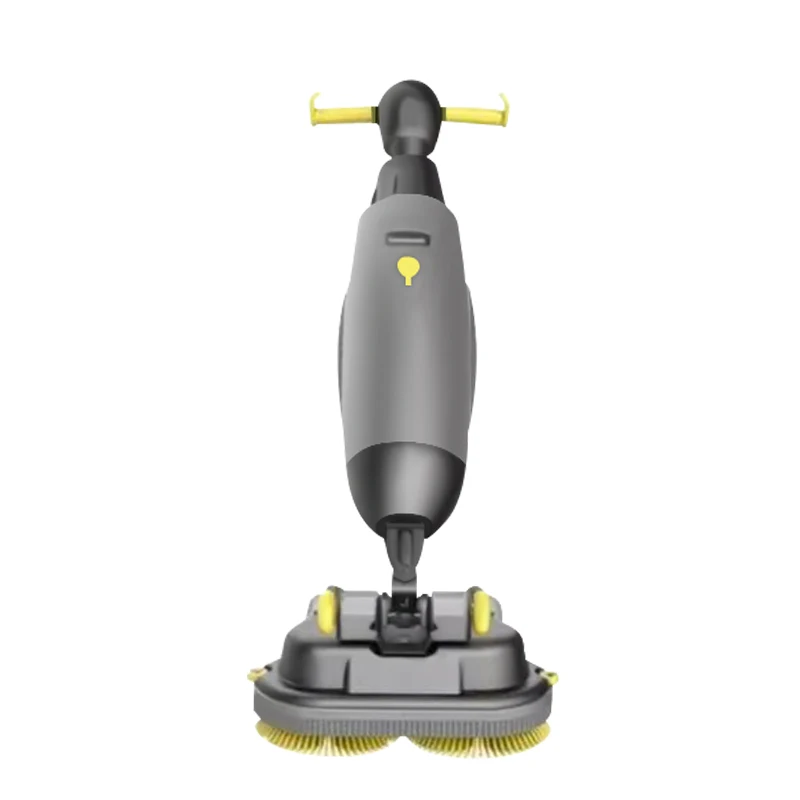 24V 1350W Self-Propelled Electric Walk-Behind Handheld Floor Scrubber Degreasing Machine for Home Restaurant