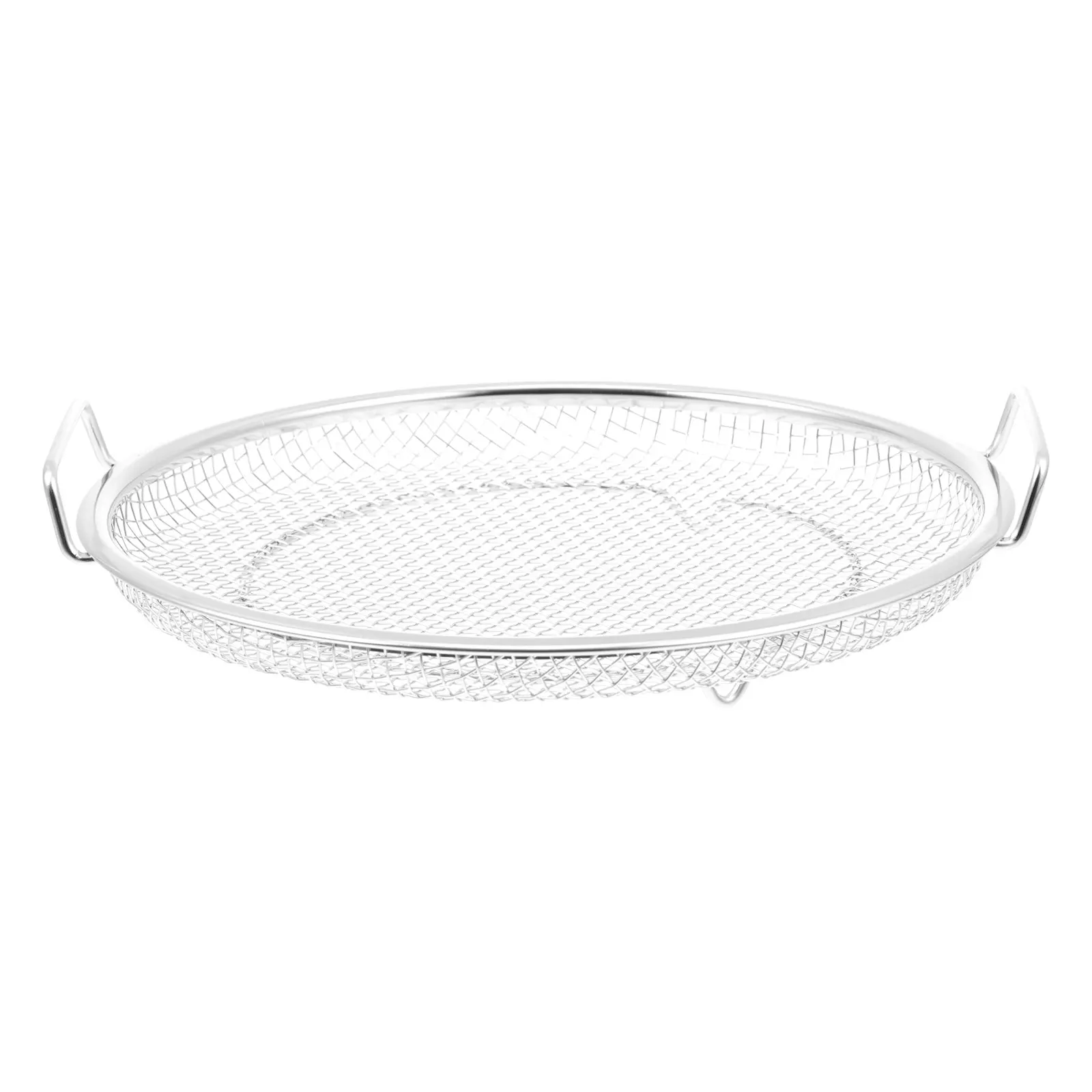 

Stainless Steel Food Draining Basket Multi-Functional Fruit Plate Steamed Bun Steaming Rack Kitchen Supplies Cooker Rack With