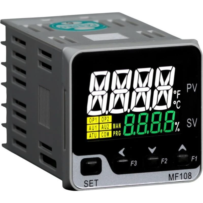 MF108 LCD Digital PID Temperature Controller Industrial Panel Temperature Measuring Thermostat