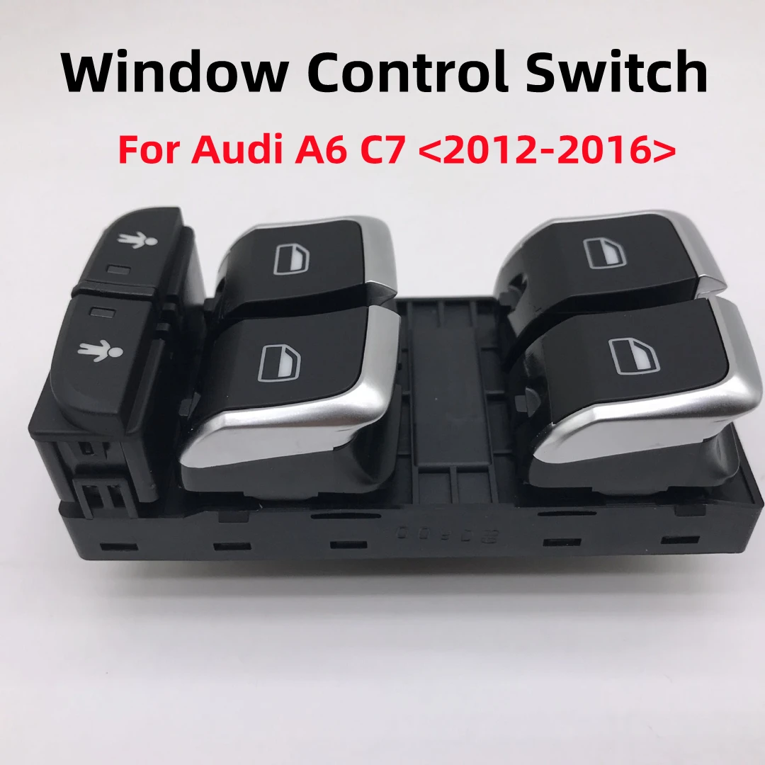 

1 Set Car Interior Accessories WIndow Control Switch For A6 C7 2010-2016 Regulator Button Auto Replacement Parts OEM 4GD959851B