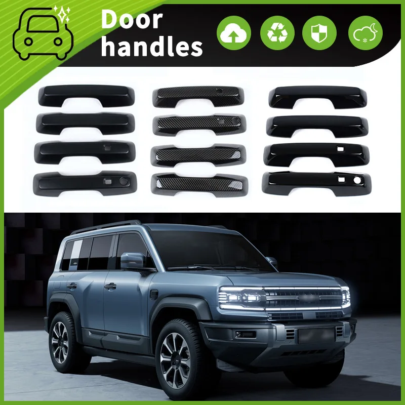 Suitable for 23 equation Leopard 5 car door handle door bowl handle scratch-proof modification special accessories