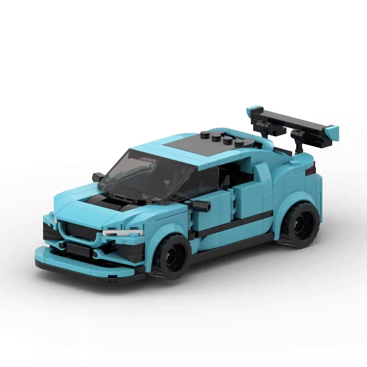 MOC Technical Car SUV Jaguared iPace and Trailer Vehicles Speed Champions Truck Fit 76898 Sets Building Blocks Kid Toys Boy Gift