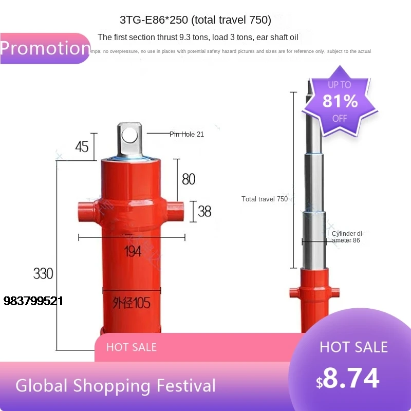 cylindre-hydraulique-jetable-a-manchon-multi-parties-superieur-autolift-18423tg-e86-300-pour-usage-agricole-de-palans-de-mules