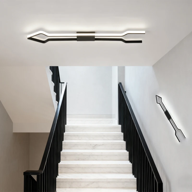 السهم ضوء السقف الحديثة داخلي LED مصباح الممر الدرج ضوء الاتجاه غرفة نوم غرفة المعيشة تركيبة إضاءة الزخرفية