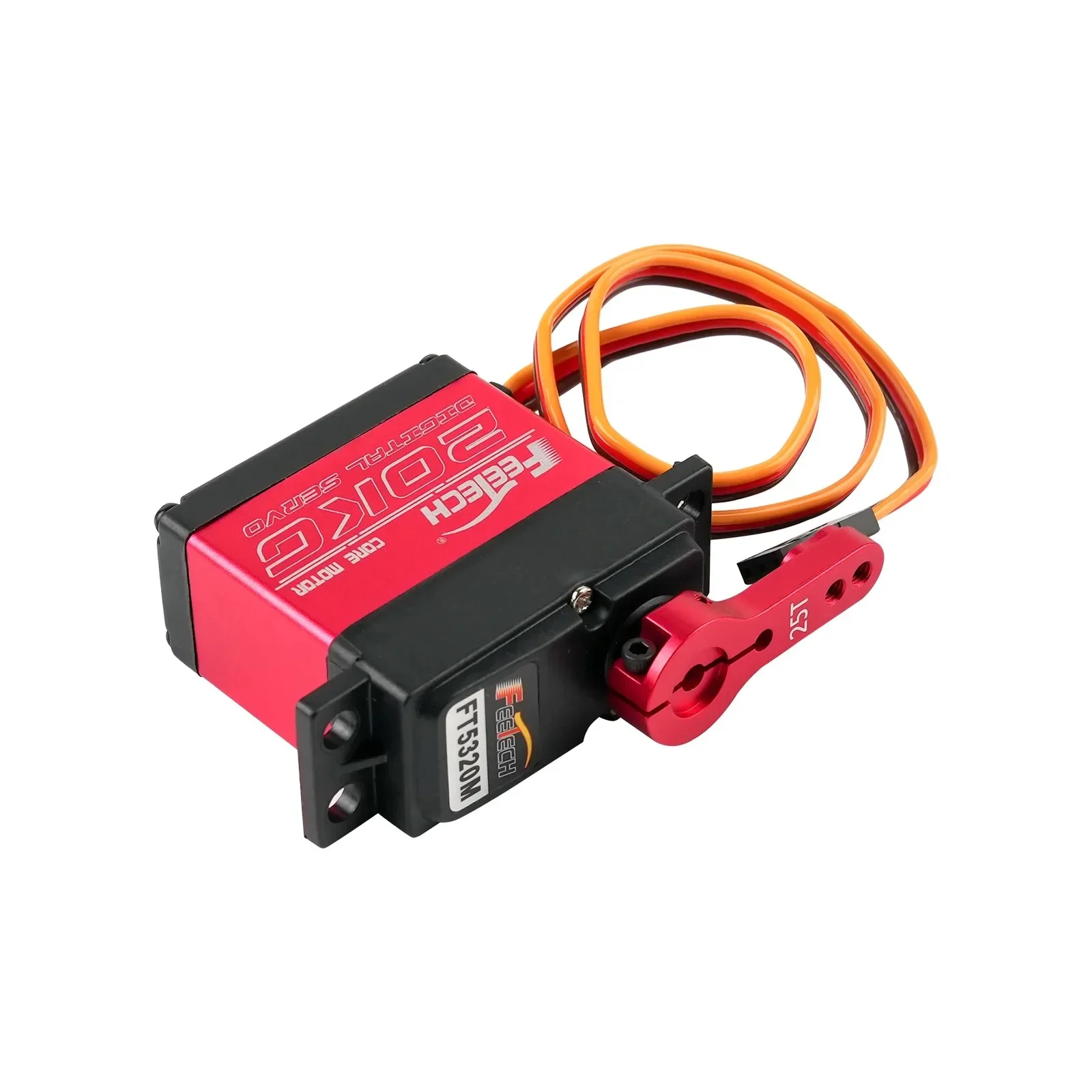 Servo numérique étanche à couple élevé FT5320M, 20KG, avec engrenage métallique, pour voitures RC, échelle 1/10 1/8, Buggy sur chenilles et modèles d'avion