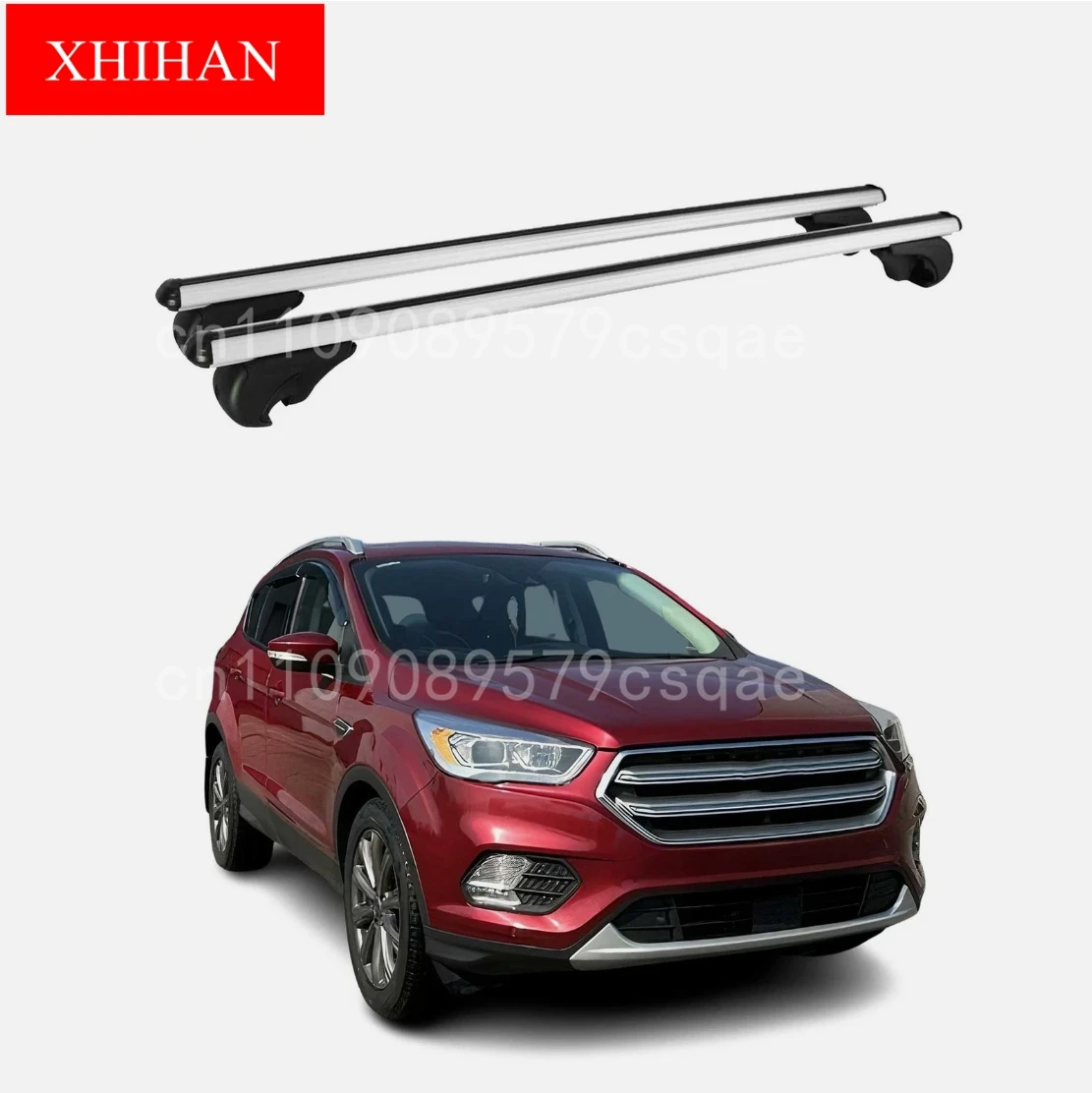 

Запираемый багажник на крышу, поперечины, багажник для Ford Escape 2013-2019, серый