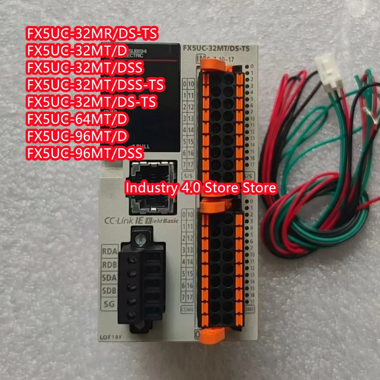 

Оригинал для модуля PLC, FX5UC-96MT/D,FX5UC-96MT/DSS, в наличии