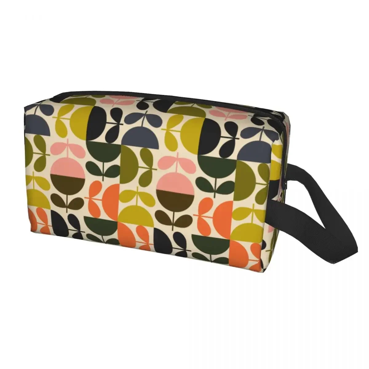 Custom Orla Kiely Print Pattern New Season Cosmetic Bag Women Fashion Big Capacity Makeup Case Beauty Storage Toiletry Bags