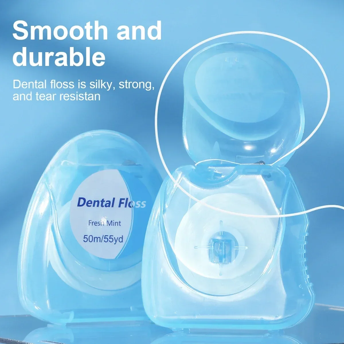 1PCS/2PCS/3PCS Dental Floss Roll Dental Flosser Interdental Brush - Mint Flavor,Teeth Stick Toothpicks Floss Pick Hygiene