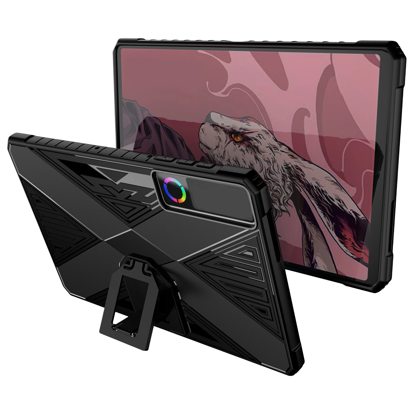 

Tablet Case For Legion Y700 5th 2026 Protection Cooling Protective Case Gaming Tablet Soft Flexible Case with Folding Stand