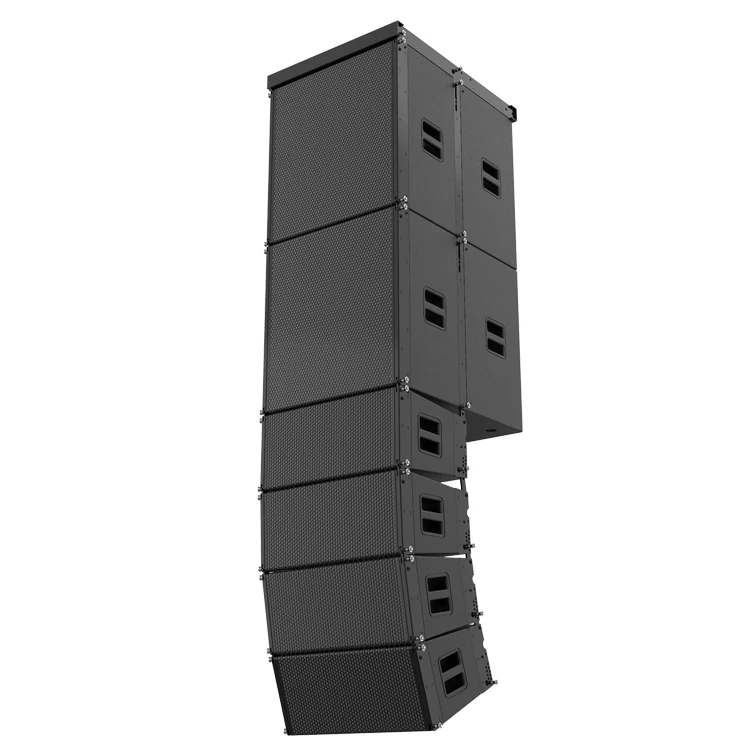 Line Array Speaker LA10H Single 10 Inch Active Line Array Rcf Powered Sound System Outdoor Passive Professional Audio