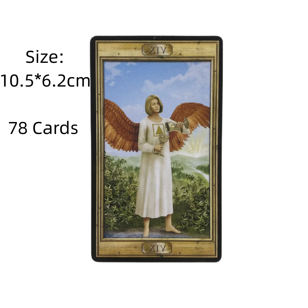 A Chave Pictórica Tarot Cartões A 78 Oracle Inglês Visões Adivinhação Edição Deck Borad Jogando Jogos