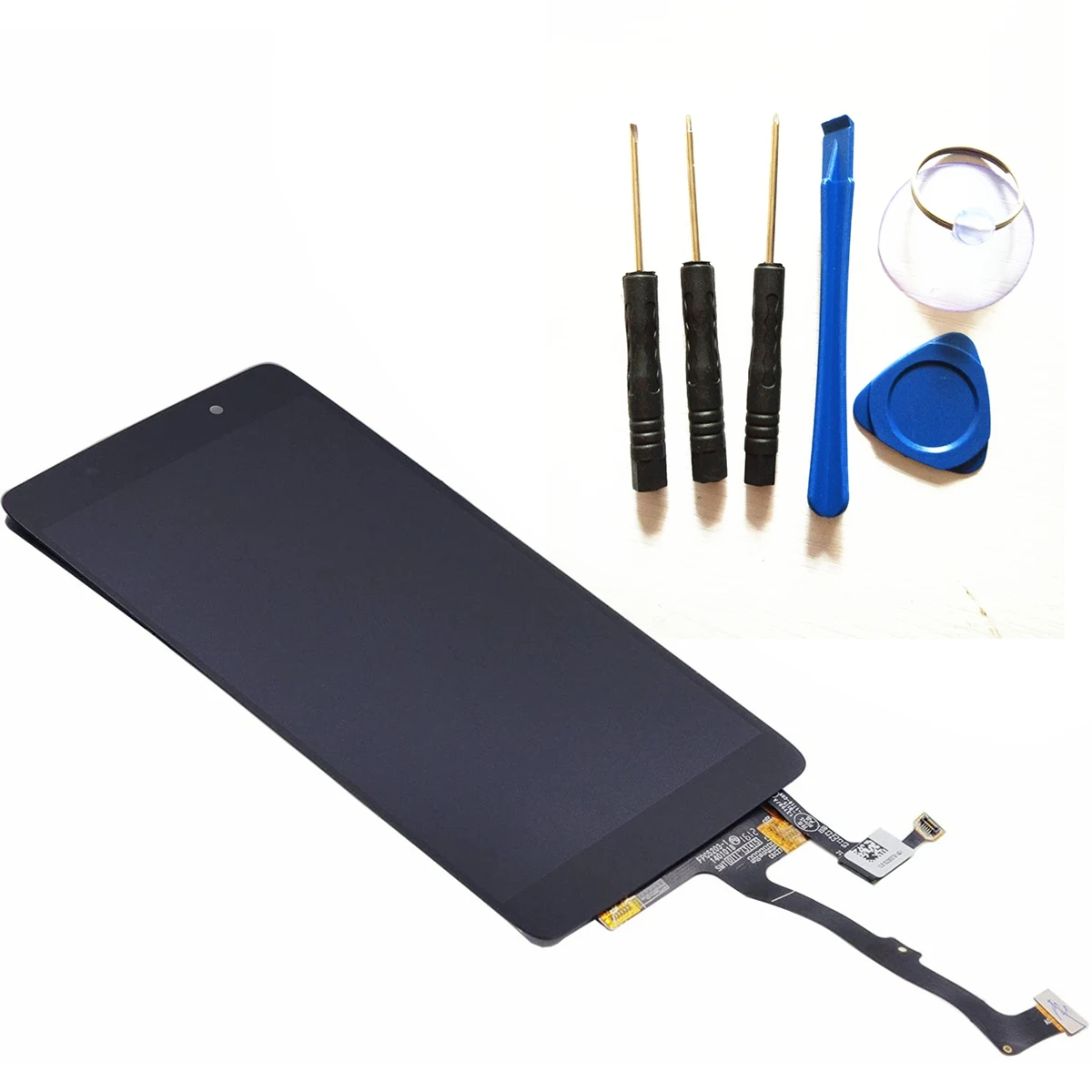 شاشة LCD مجموعة محول الأرقام لشاشة الاتصال ، أدوات إصلاح ، أسود مع إطار ، Oneplus 3 ، 3t ، A3000 ، 1 + 3 ، 1 + 3T