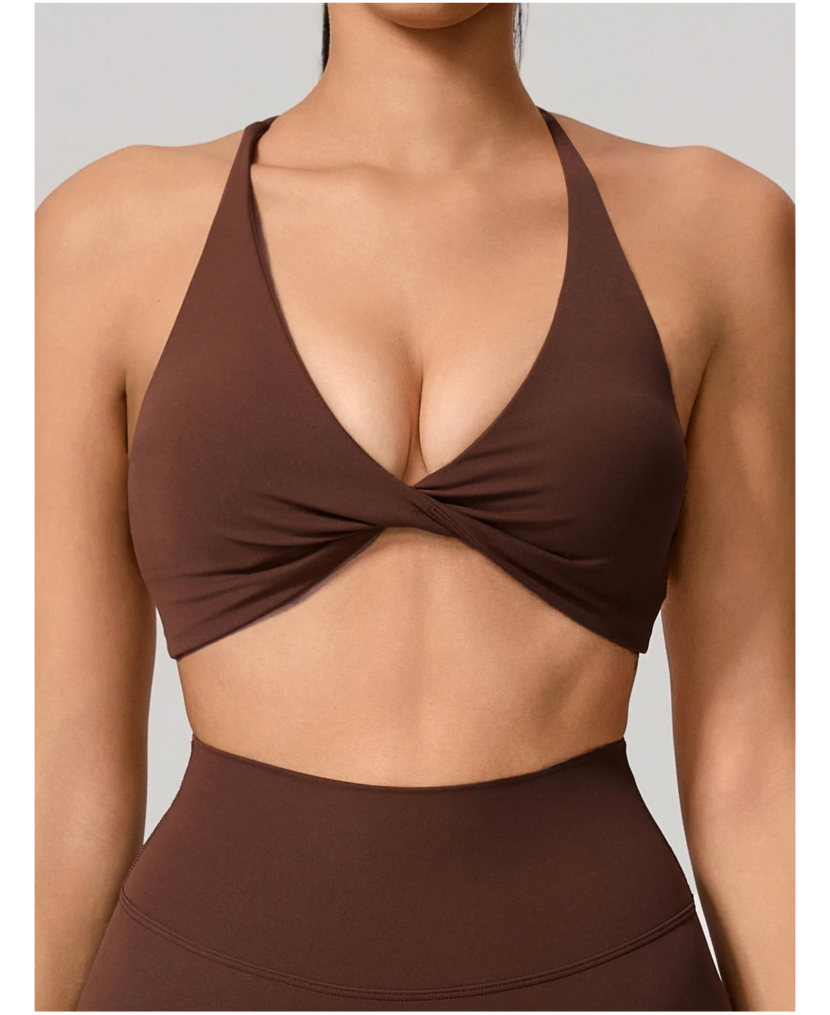 Hearuisavy Sommer Sexy Gym-Top für Damen, Lauf-BH mit Rückenkreuzung, Yoga-BH, Sport-BH, atmungsaktive Push-Up-Unterwäsche, Fitness-Workout-Top – Detail 25