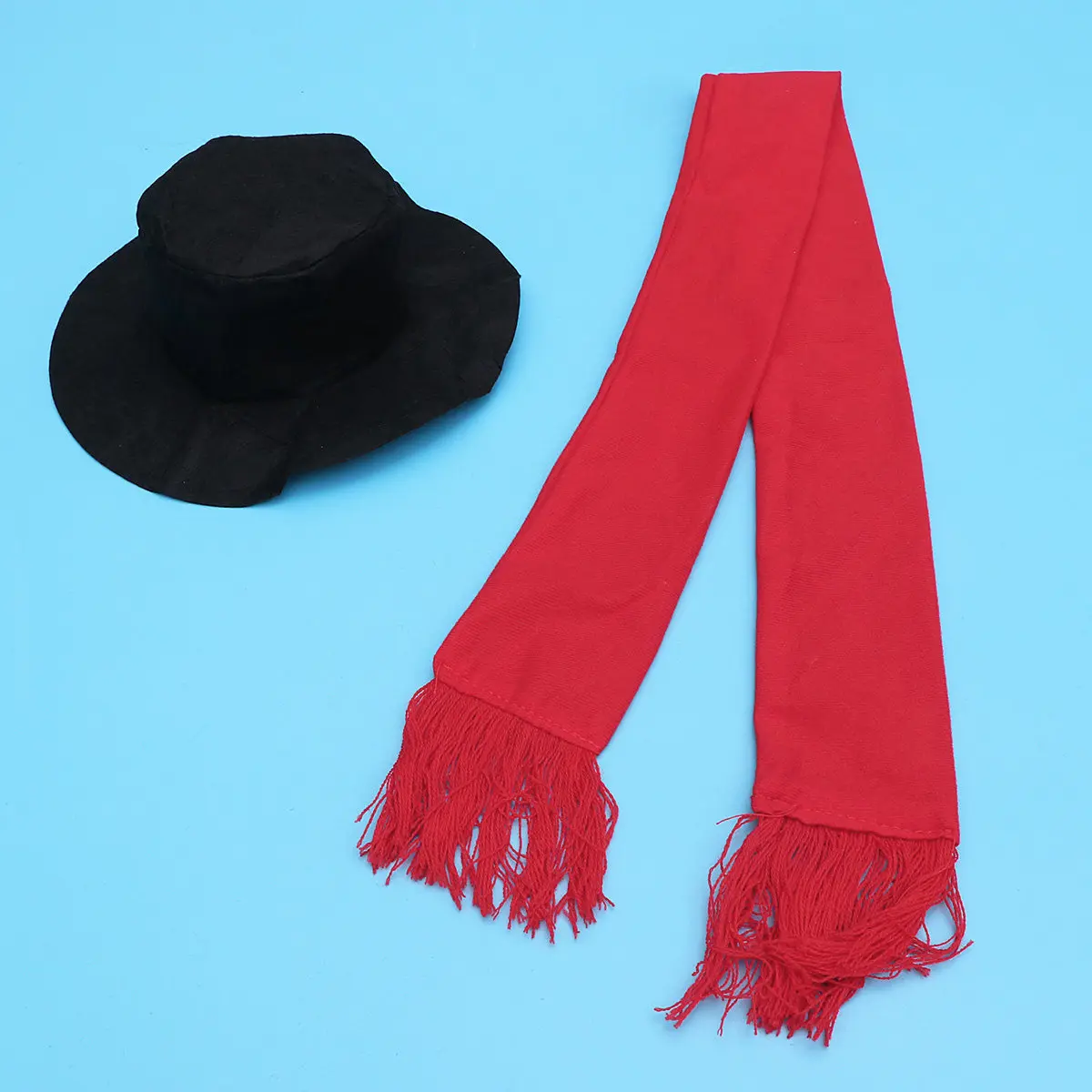 

15Pcs Snowman Costume Kit Creative Winter Outdoor Game Set Christmas Decorations for Home Garden Snowman Scarf Hat Supplies