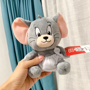 Tom ve Jerry peluş oyuncaklar, Bebek Tuffy'nin Orijinal Yastık yumuşak kedi, Tom, Bebek, Tefie Fare Aksiyon, Çizgi Film, 18cm en çok satılan 12-tom'un oyuncakları-no. 11