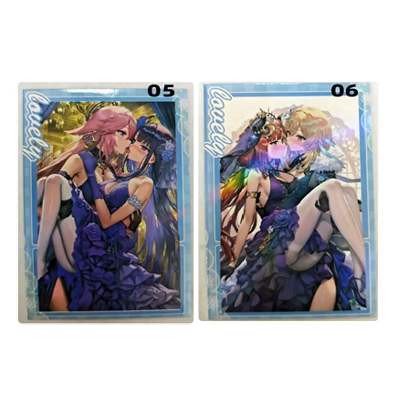 Tarjetas coleccionables de princesa de ensueño de mariposa perdida, historia de diosa de Anime japonés, regalos de Navidad y cumpleaños, juguetes para niños