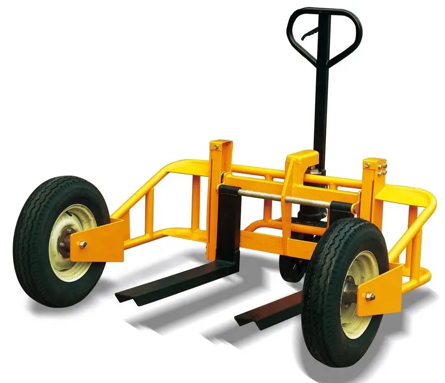 Hot Products Heavy Duty All Terrain Outdoor 1 Ton All Terrain Hand Jack Pallet For Builders Yards