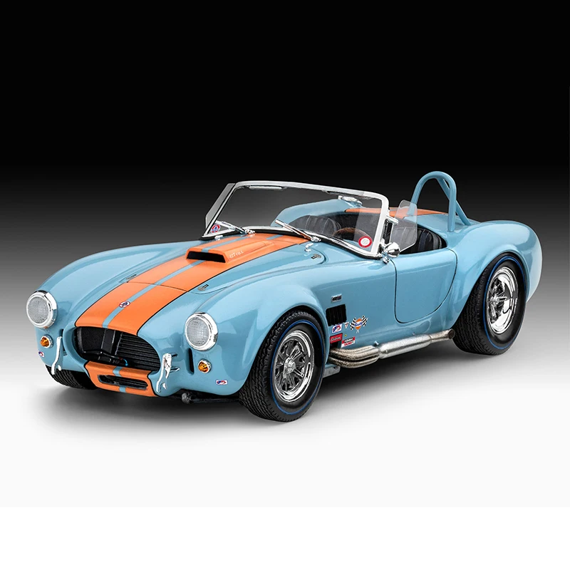 Revell 07708 1/24 Scale Model '65 Shelby Cobra 427 Car Assembly Model Building Kits For Adults Hobby Collection