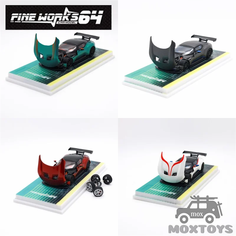 

Fine Works64 1:64 AM vulcan Limited999 Diecast Model Car