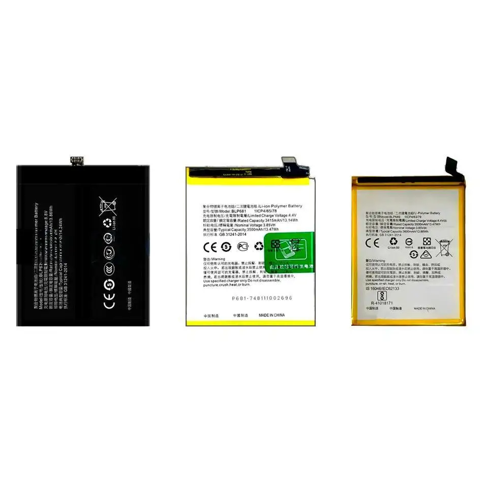 

Mobile Phone Battery Long-Lasting BLP679 BLP681 BLP689 1850-3600Mah For Oppo R15x RX17 R17 4+64G F9 Neo Pro 4G
