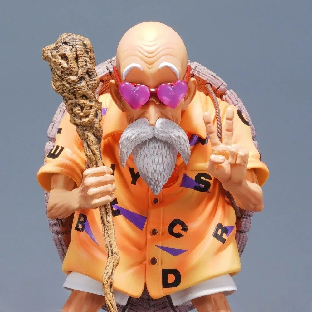 23.5 cm/9.25in Anime Dragon Ball Z Kame Sennin Figuur Master Roshi Action Figure Collectible Standbeeld Model Speelgoed gift
