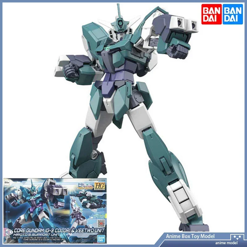 Gundam Bandai HGBD:R 1/144 Build Divers CORE G-3 COLOR VEETWO UNIT Action Assembly Model Mech Original Product