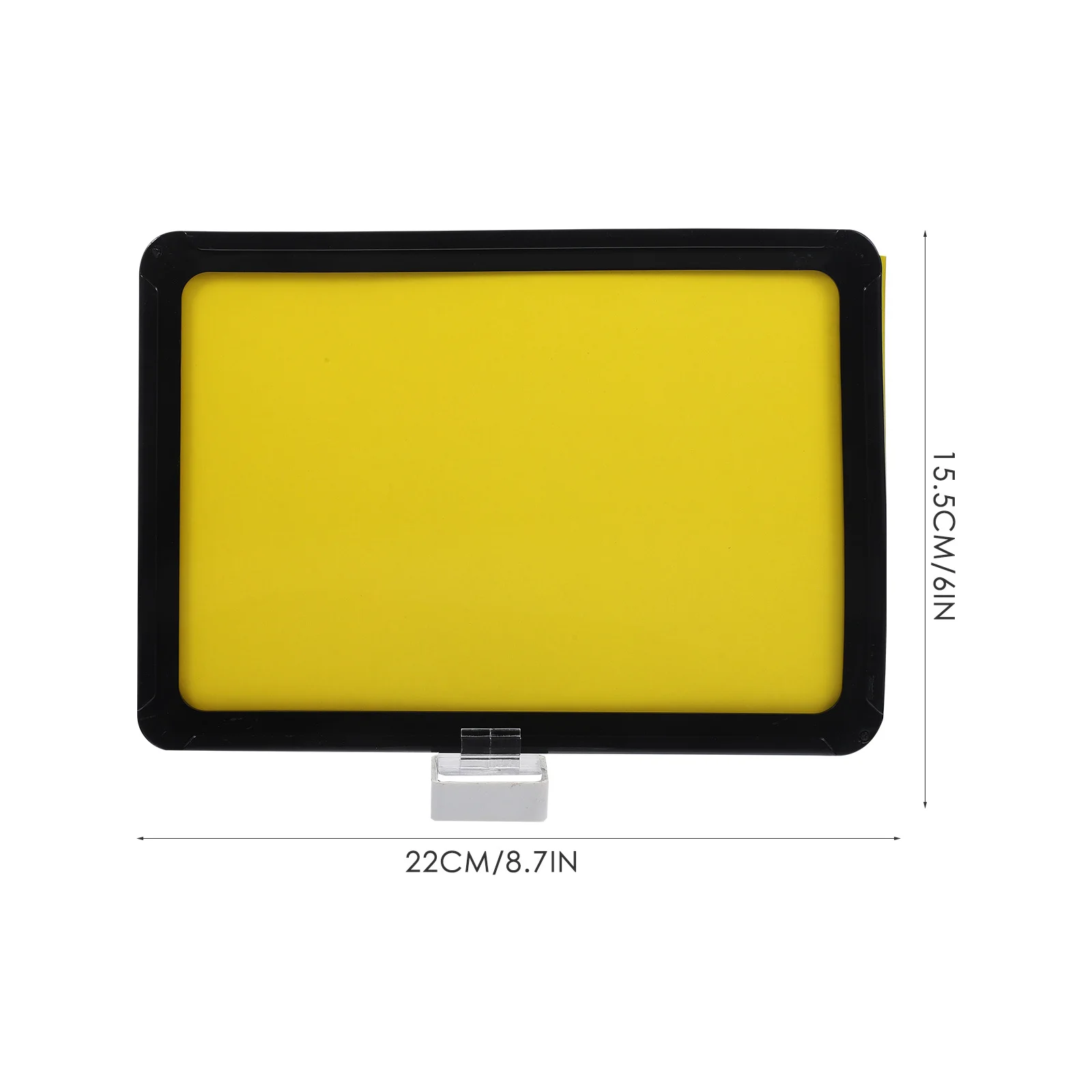 

2pcs Magnetic Price Tag Signs Shelf Indicator Dry Erase Boards Reusable Multi-Function Vertical Sign Holders For Retail Store